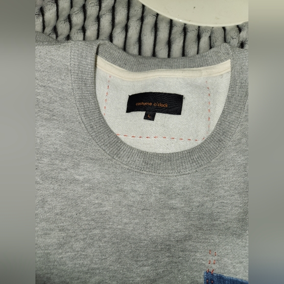 Costume o'clock gray sweater Men's - Picture 5 of 10